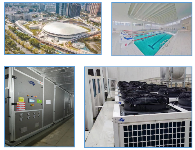 Blueway мәдени-спорт орталығы Бассейн жобасы: Шэньчень Лонхуа аудандық мәдени-спорт орталығы